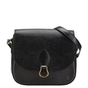 Louis Vuitton Noir Black Crossbody Cloud Epi Leather Saint